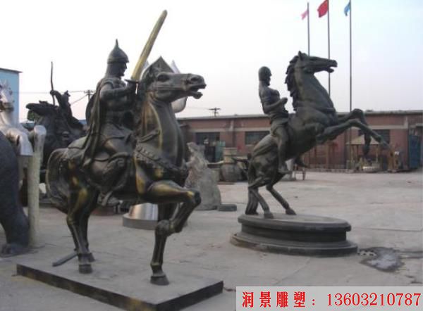 各种姿态铜马雕塑,奔跑马雕塑,铸铜马,纯黄铜马 (1)